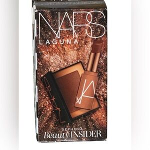 NIP NARS Laguna Mini Bronzer and Afterglow Lip Balm set.